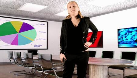 Buttcrack - Angry Boss Humiliated with her asscrack