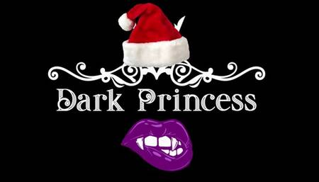 Christmas elf gets cum on her face