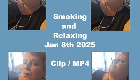 Smoking and relaxing January 8th 2025