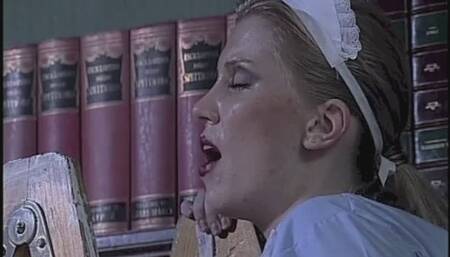 The butler and the maid: a big black cock in the ass