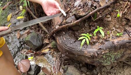 kantutan sa ilog kasama si BF- perfect pussy