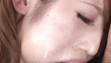 Meri Kanami gives mind-blowing fellatios while railing a dildo - must-see JAV!