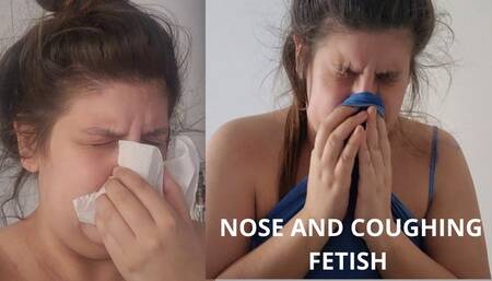 Desperate Nose Blowing & Coughing: Using My Shirt in a Moment of Frustration