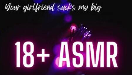 Your girlfriend sucks my big fat clit - ASMR | Wet Pussy | Lesbian | Caught Cheating | Squirting