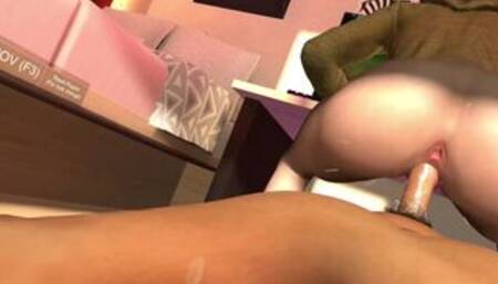 Gamer Girl Playing League of Legends