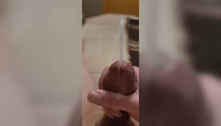 Another great hand job with Vaseline pov cumshot