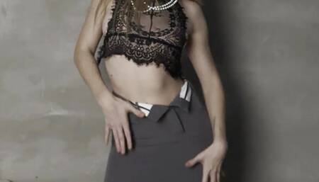 stretching my perfect belly