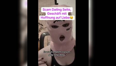 Scam dating site, business with hope for love ????