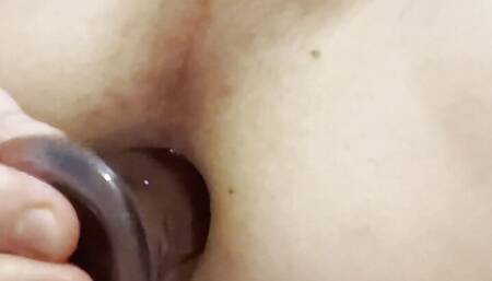 Young Twink destroys hole with dildo!