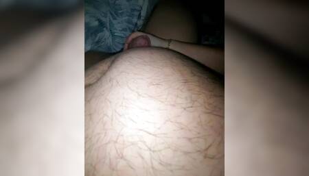 Step mom wanks step son off after school party