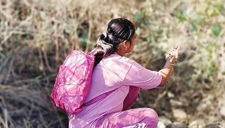Indian Desi inocent School Girl Wet Pussy outdoor jungle Sex