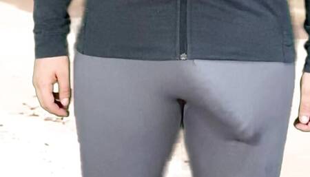 Huge cock shemale beach yoga flash