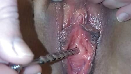 Playing with my peehole