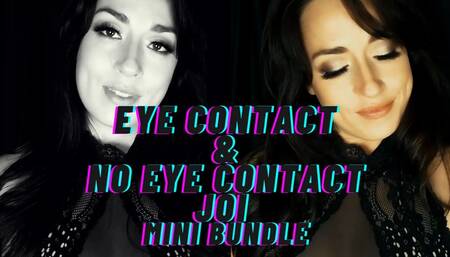Eye Contact JOI and NO Eye Contact JOI Mini Bundle WMV