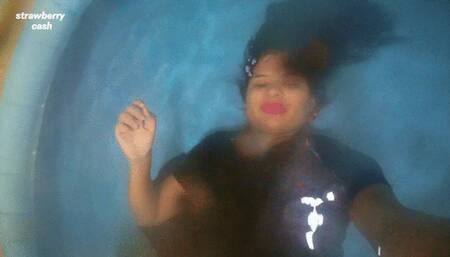 I won't come out from underwater until my lover tells me so