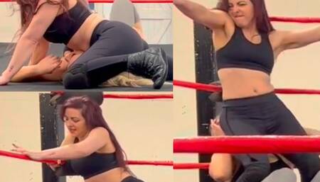 Stomach smothering, Stinkface and bronco buster