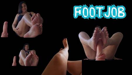 Foot job fetish
