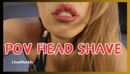 POV Head Shave Seduction