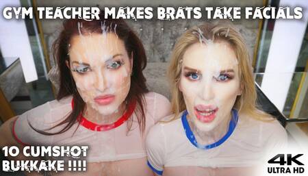 Brat Girls Bukkake Punishment Multi Facials From Teachers