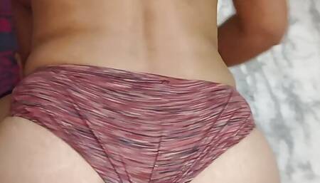 Hot sneha bhabhi showing her big Ass And hairy Pussy