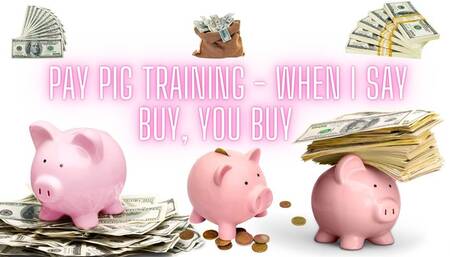 The NLP toolbox: Pay Pig Training - When I say buy, you buy