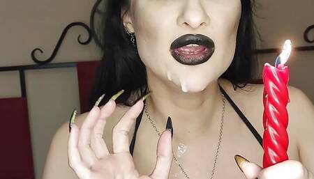 Satanic Witch Loves Anal and Cumshot