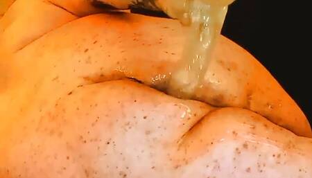 Fuckin my ass till I nut