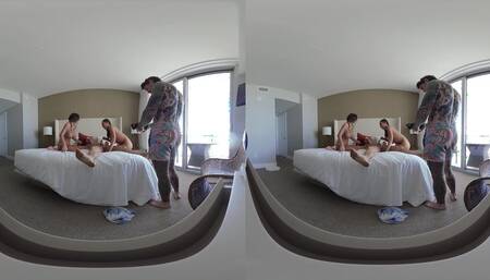 Homemade Double Vaginal (DV) Foursome w Armani Black & Lolly Dames