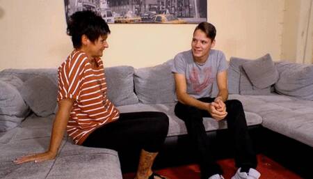 THE REAL TANNED COUGAR IS BACK FOR A NEW YOUNG COCK