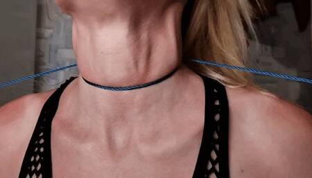 Sensual movements of my neck