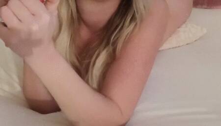 German Roleplay: Smoking and Sexting - Deutsches Rollenspiel: Rauchen und Sexting