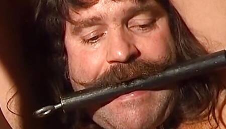 Amateur German couple gets spanked hard in BDSM action