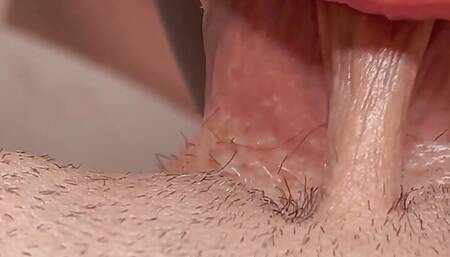 Licking Stepsister's Big Juicy Labia