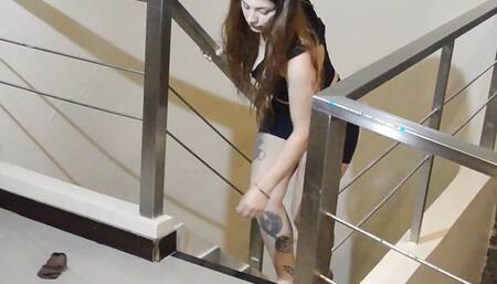 I spy on Alba in the Shower... ????