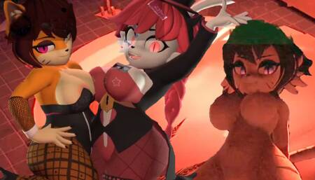 Getting An SS Rank For SATISFYING THICK ANIMATRONICS- In Heat: Nightclub