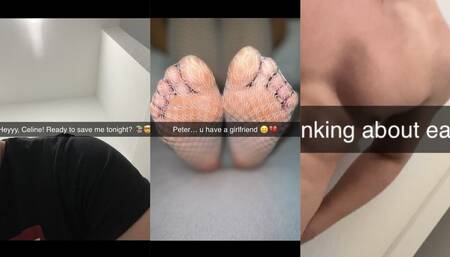 Late-Night Tutoring Session with Peter ends on a cheat  on Snapchat