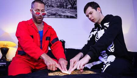 Twink Step Son Needs Step Daddy Dick to Feel Safe - A FamilyDick Halloween Special