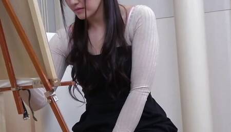 Art College Student Watches Me Cum Vol. 2