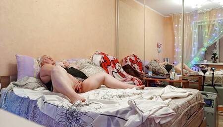 Stepmom with big tits fingering her pussy episode 2