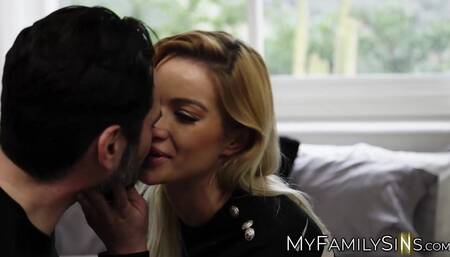 Insatiable MILF Cherry Kiss rides my massive cock for a promotion