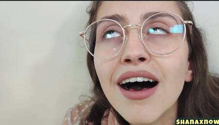 STUDENT COSPLAY NERDY GIRL PUNISHED PEE DESPERATION ROLEPLAY