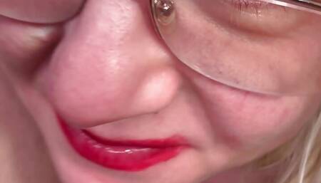 Dominant mom make her step son Jon her slave and reward him