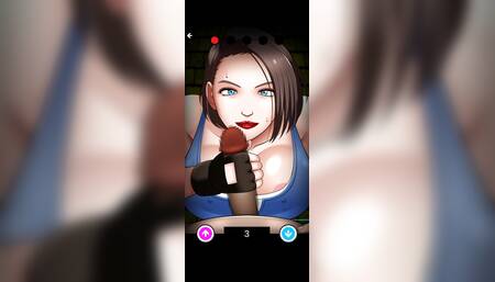 You're in the game where Jill Valentine gets all the milk out of you