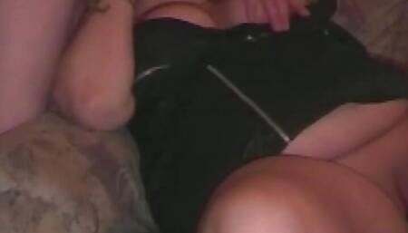 Granny makes an amateur video with grandpa