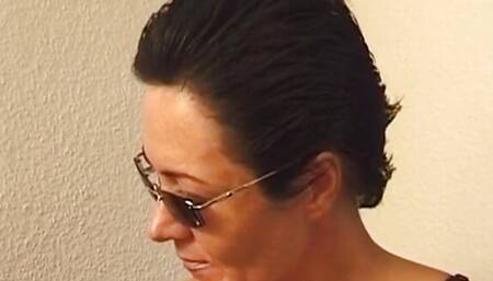 Hot German slut tied up and poured with wax