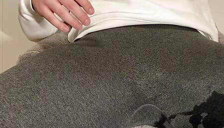 Hands free prostate orgasm cumshot compilation