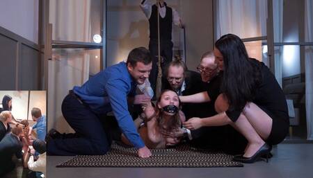 NIGHT OF PUBLIC DEGRADATION: MY WIFE IS A SECRET SLAVE (FHD)