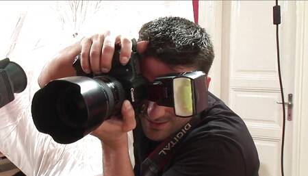 Love triangle with Gitta Blond a slut takes it in both holes