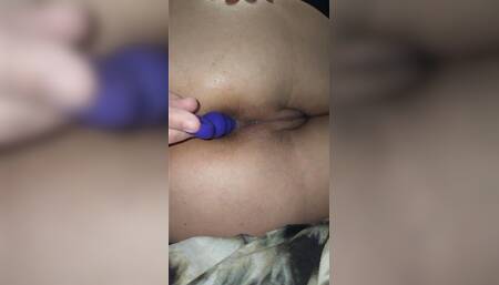 Big Booty MILF Fucking Ass with Beads