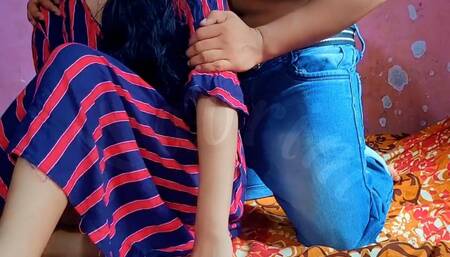Desi Aunty Did Dirty Work with Two Boys-hindi Clean